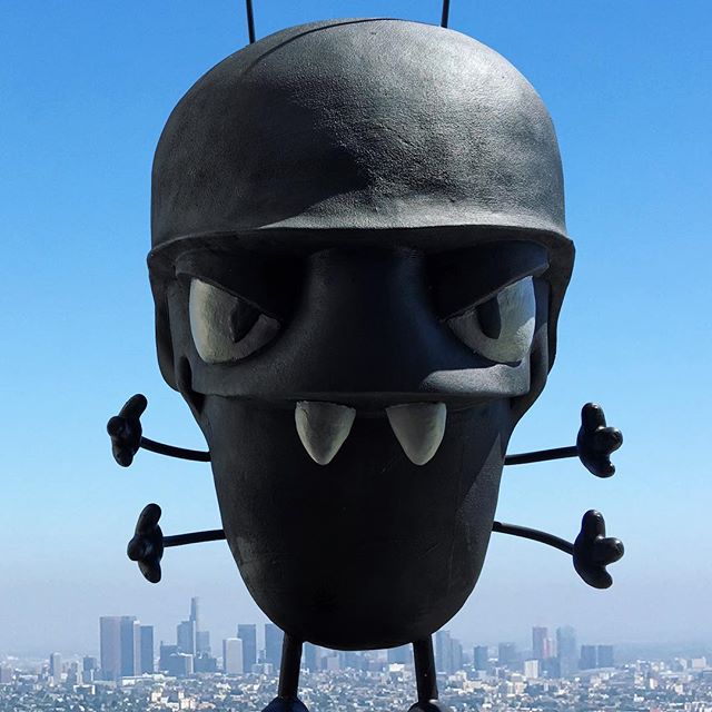 👀 🐜 ant with a view #downtown #dtla #losangeles,