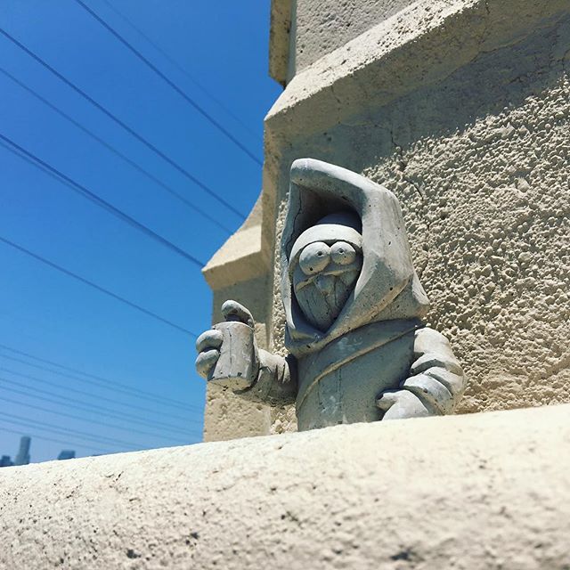 #concrete #mini #sculpture #losangeles #classics ⚡️,Downtown LA
